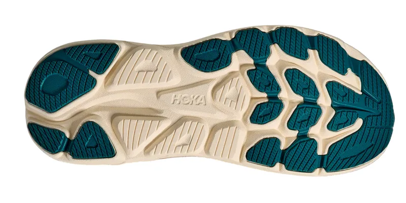 Hoka Women's Clifton 10 Neutral Running Shoes in Birch / Alabaster-7