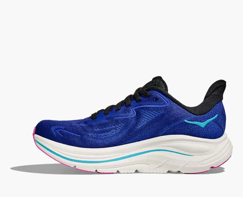 Hoka Women's Clifton 10 Running Shoes in Night Sky / Ultramarine-1