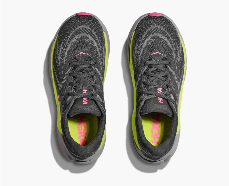 Hoka Women's Arahi 8 Running Shoes in Charcoal Grey Skies-7