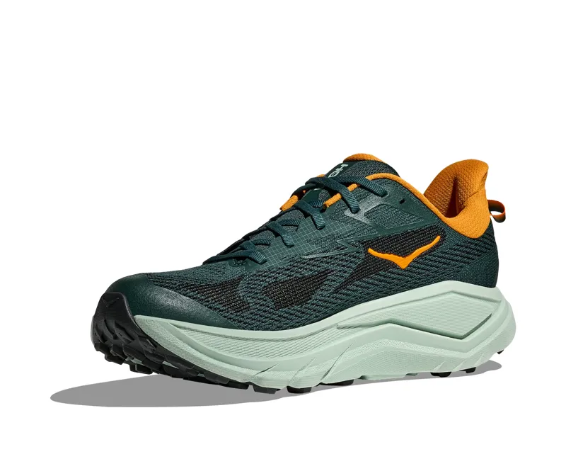 Hoka Men's Challenger 8 Hybrid Trail Shoes in Bay Leaf/Sage  -3