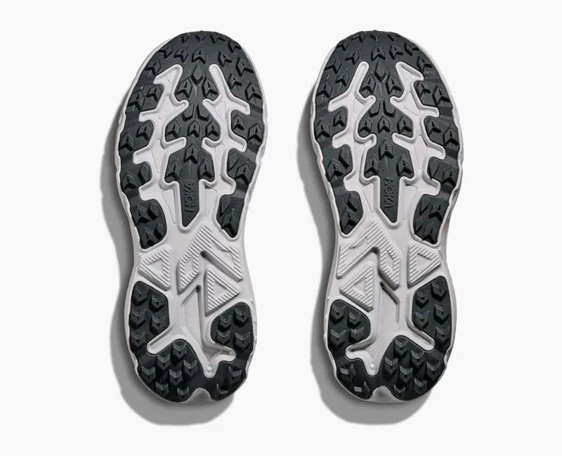 Hoka Women's Challenger 8 Hybrid Trail Shoes in Jade / Cosmic Grey-4