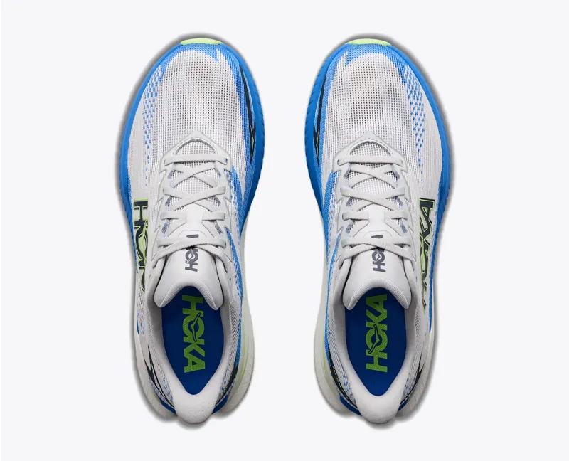 Hoka Men's Mach X3 Running Shoes in Cosmic Grey Virtual Blue -7