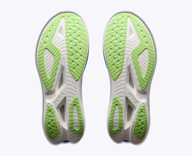 Hoka Men's Mach X3 Running Shoes in Cosmic Grey Virtual Blue -2
