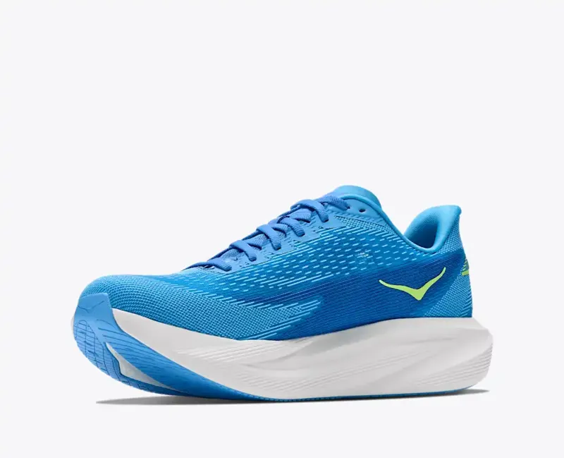 Hoka Men's Mach 7 Neutral Running Shoes in Virtual Blue Soft Cobalt-4