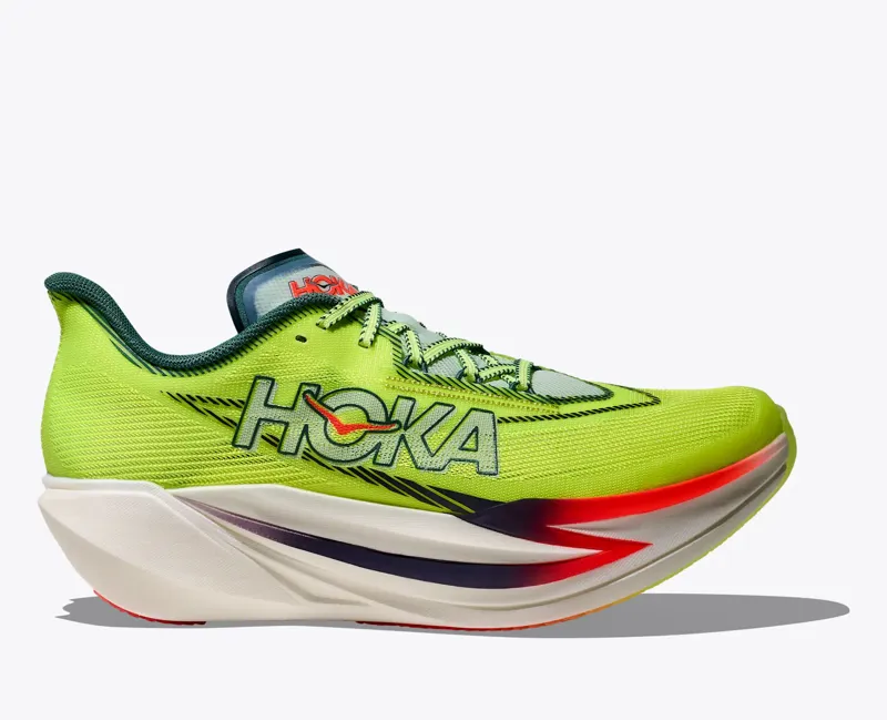 Hoka Unisex Cielo X1 3.0 Performance Running Shoes in Neon Yuzu-8