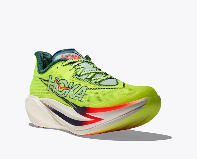 Hoka Unisex Cielo X1 3.0 Performance Running Shoes in Neon Yuzu-3