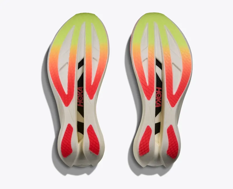 Hoka Unisex Cielo X1 3.0 Performance Running Shoes in Neon Yuzu-7