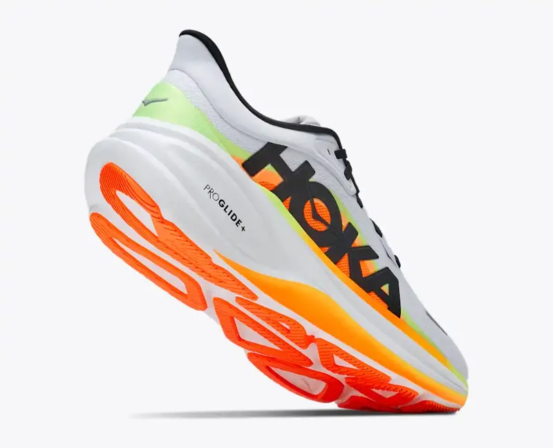 Hoka Men's Clifton Pro Neutral Running Shoe in Cosmic Grey Black-5