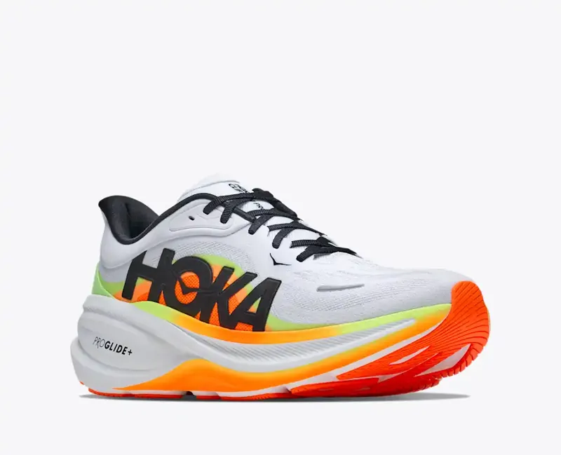 Hoka Men's Clifton Pro Neutral Running Shoe in Cosmic Grey Black-3