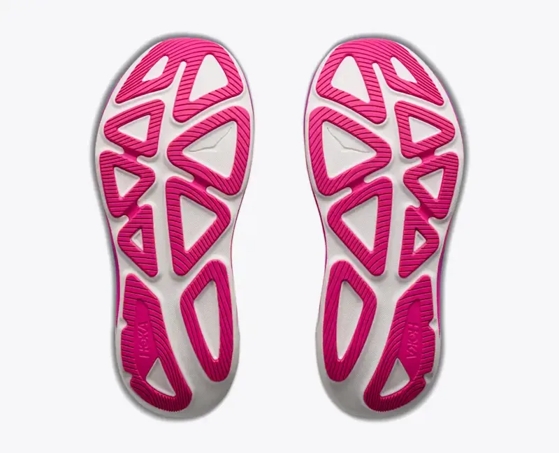Hoka Women's Clifton Pro Running Shoes in Carbon Black Cosmic Purple-5