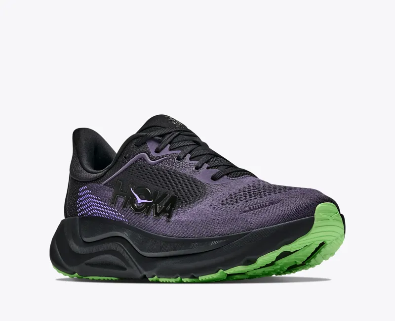 Hoka Men's Arahi 9 Running Shoes in Black/Squid Ink-2