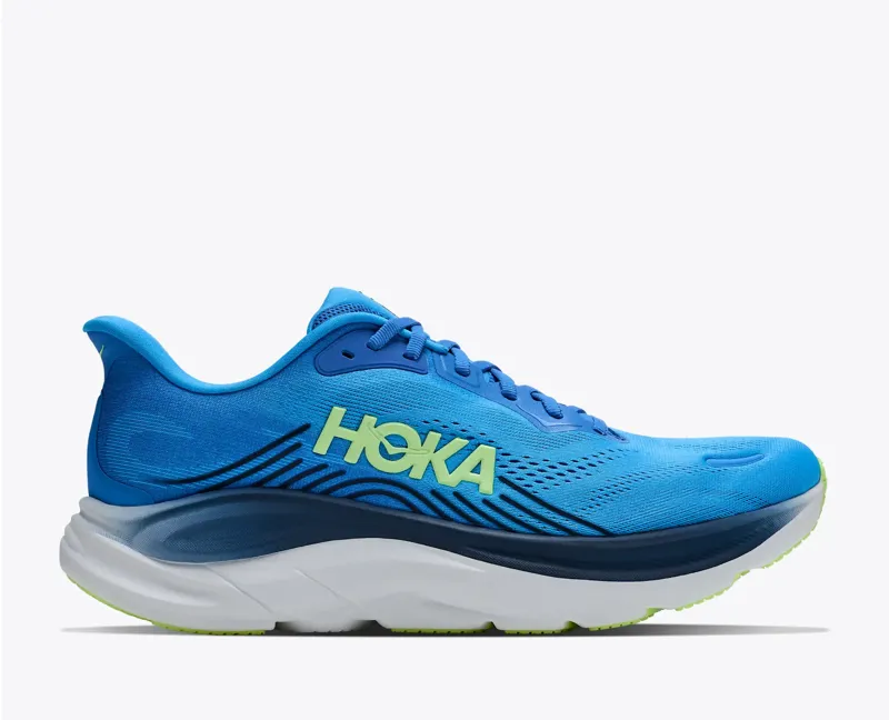 Hoka Men's Clifton 11 Running Shoes in Virtual Blue Soft Cobalt 
