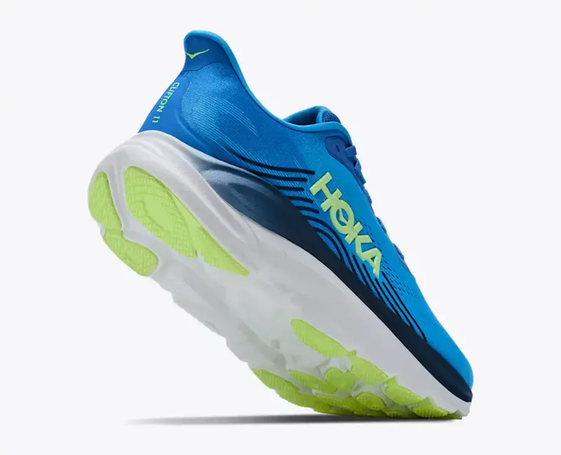 Hoka Men's Clifton 11 Running Shoes in Virtual Blue Soft Cobalt -5