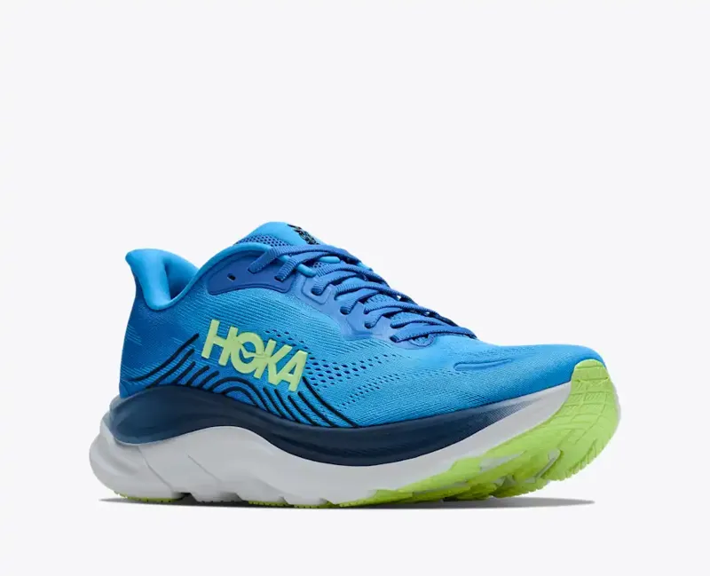 Hoka Men's Clifton 11 Running Shoes in Virtual Blue Soft Cobalt -3