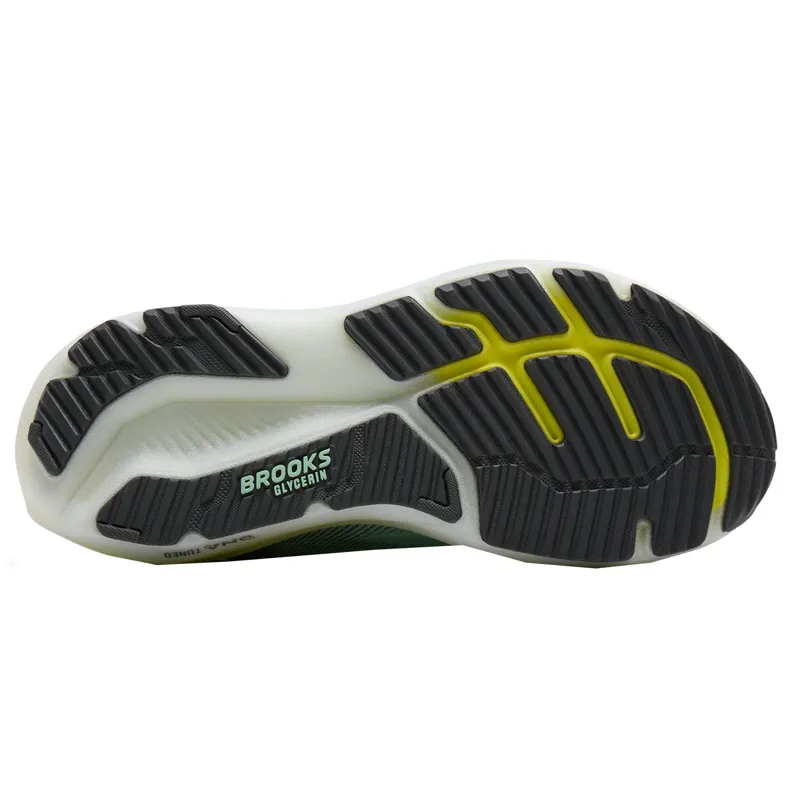 Brooks Women's Glycerin 23 Running Shoes in Yucca/Nightlife/White-3