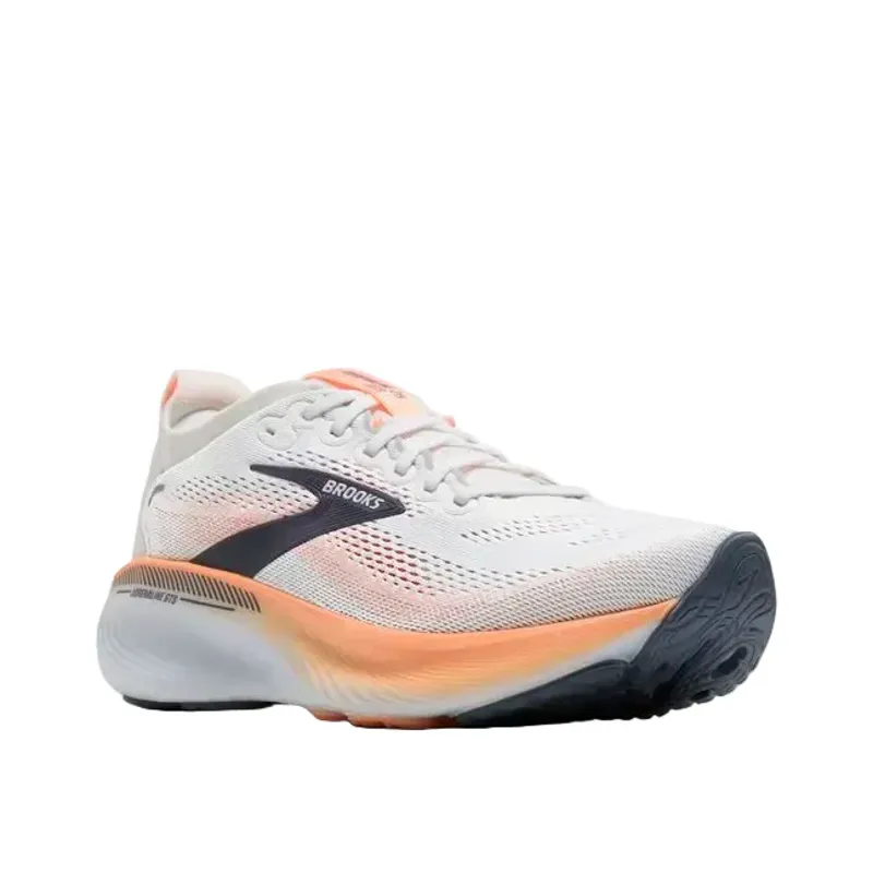 Brooks Women's Adrenaline GTS 25 Running Shoes in Oyster mushroom/Peach/Grape -2