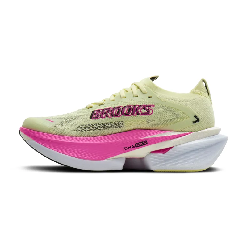 Brooks Women's Hyperion Max 3 Running Shoes in Luminary/Cyber Pink/Black-1