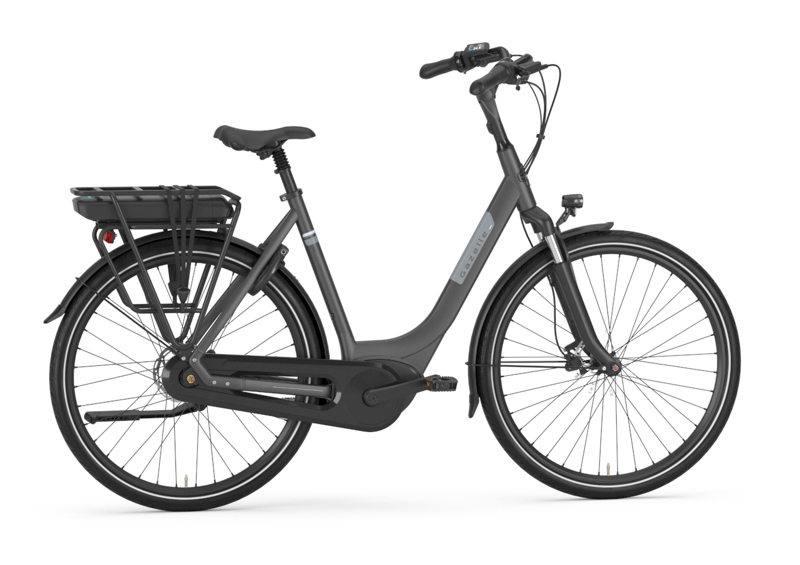 Gazelle Paris C7+ HMB Low - Step 400 Wh eBike in Matte Grey-3