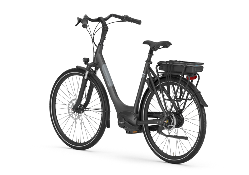 Gazelle Paris C7+ HMB Low - Step 400 Wh eBike in Matte Grey-2