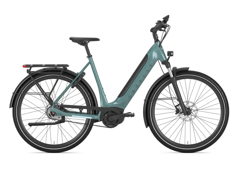 Gazelle Ultimate C5 HMB Low Step 500 Wh eBike in Denim Blue