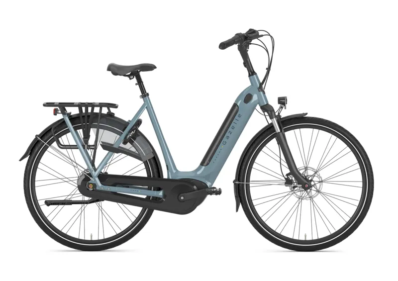 Gazelle Grenoble C7+ HMB  Low Step 500 Wh eBike in Thunder grey