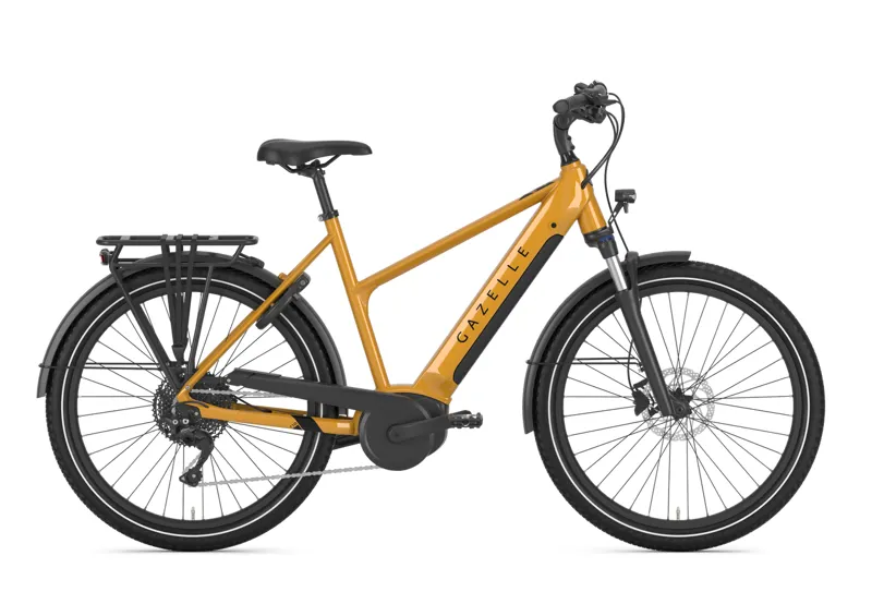Gazelle Medeo T10 HMB Mid Step 625 Wh eBike in Turmeric Yellow