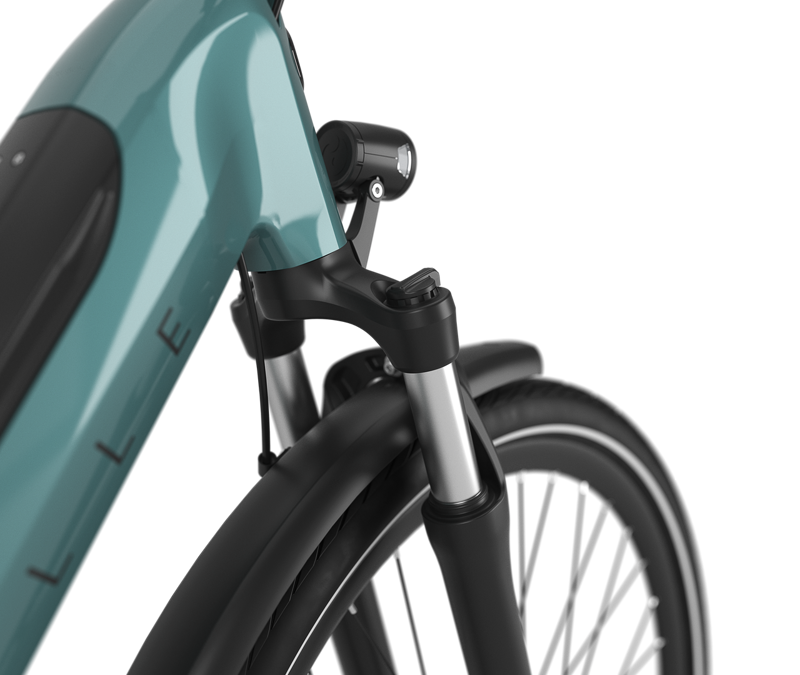 Gazelle Ultimate C5 HMB Low Step 500 Wh eBike in Denim Blue-1