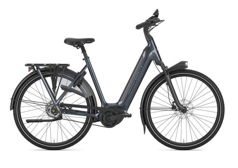 Gazelle Grenoble C5 HMB S5 2026 Electric Bike in Anthracite grey