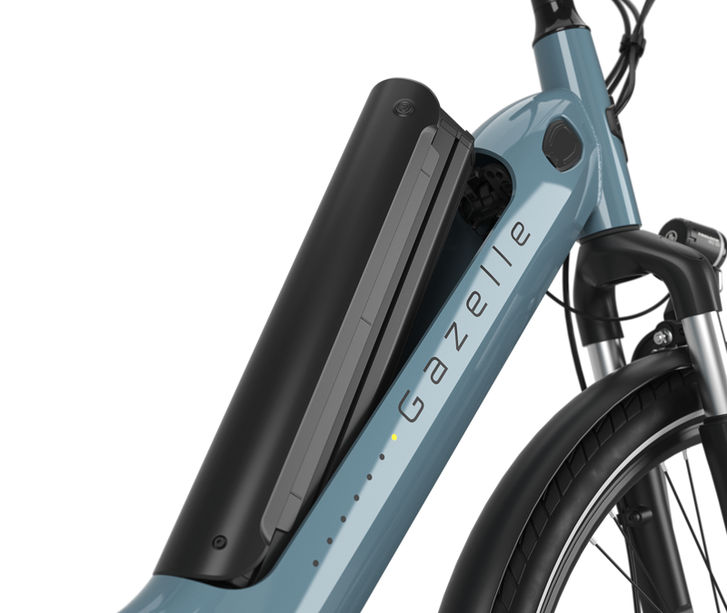 Gazelle Grenoble C7+ HMB  Low Step 500 Wh eBike in Thunder grey-2