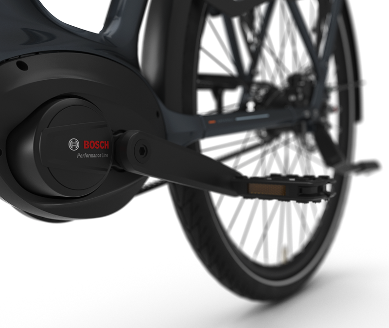 Gazelle Grenoble C5 HMB S5 2026 Electric Bike in Anthracite grey-3