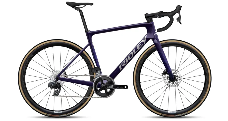 Ridley Falcn Ultegra DI2 Road Bike in Dark Indigo/Silver 