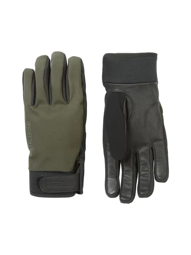 Sealskinz Kelling Waterproof All Weather Insulated Gloves in Olive 
