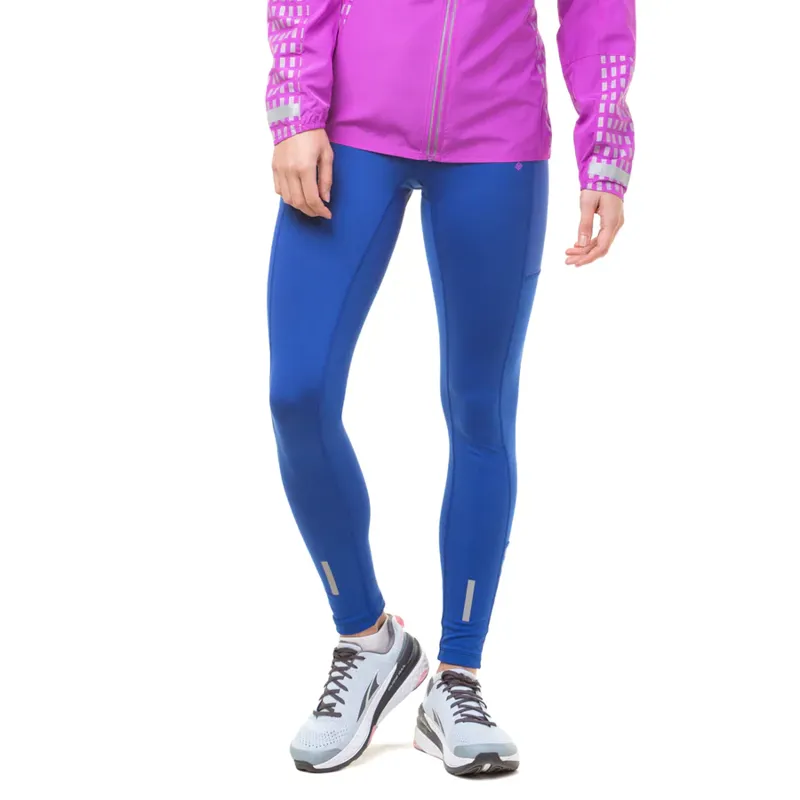 Ronhill Women's Tech Afterhours Tight/Leggings in Cobalt/Thistle/Reflect-4