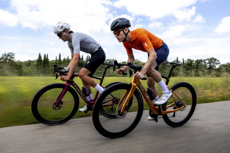 Pinarello X5 Shimano 105 Di2 Road Bike in Amber Trace - 2027-6