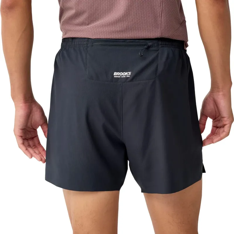 Brooks Men's Cascadia 2-in-1 Trail Running Shorts in Black-1