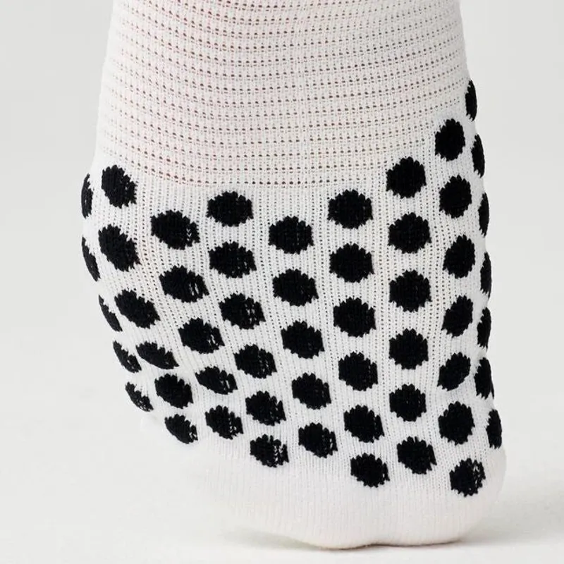 Brooks Glycerin Sensory Quarter Running Socks in White-2