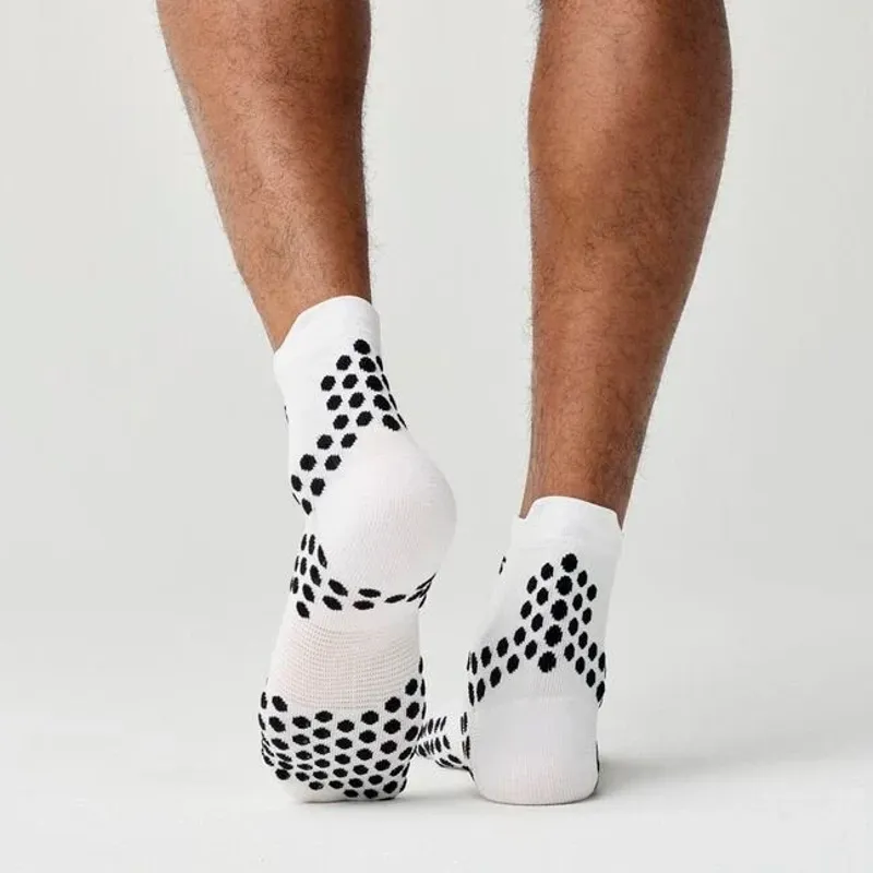 Brooks Glycerin Sensory Quarter Running Socks in White-1