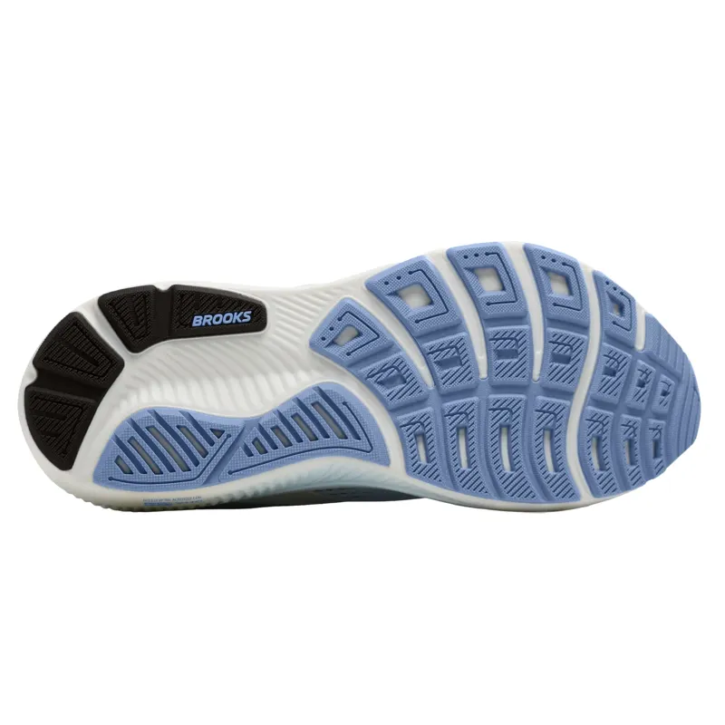 Brooks Men's Ghost 18 Running Shoes in White/Black/Open Air-4