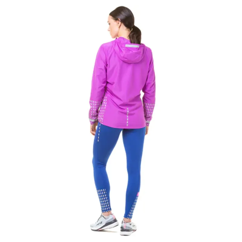 Ronhill Women's Tech Afterhours Tight/Leggings in Cobalt/Thistle/Reflect-3