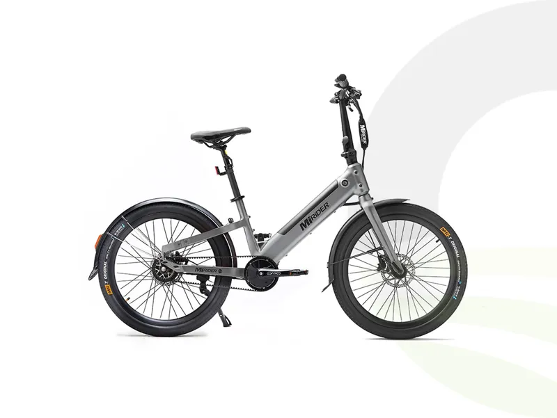 MiRider 24 Compact Electric Bike in Onyx Grey - Ex Demo