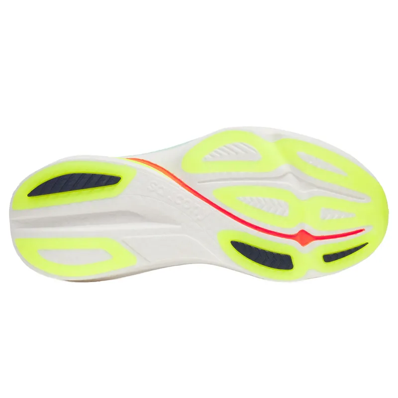 Saucony Women's Endorphin Azura Running Shoes in Azura White/Splash -2