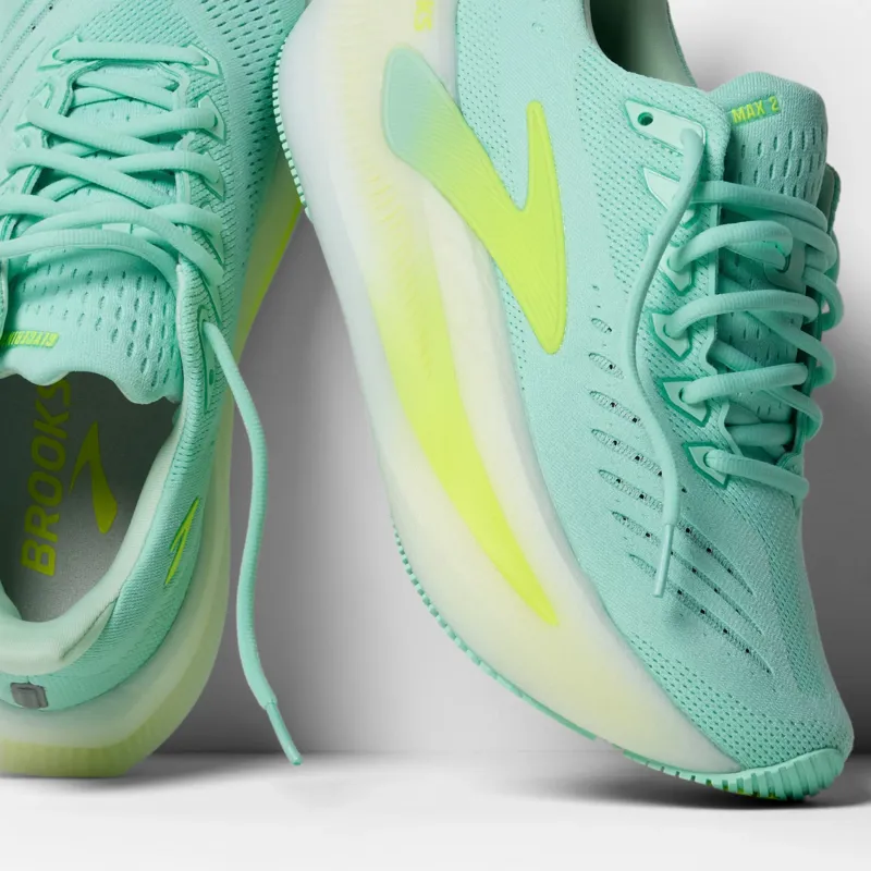 Brooks Women's Glycerin Max 2 Running Shoes in Yucca/Nightlife/White-1