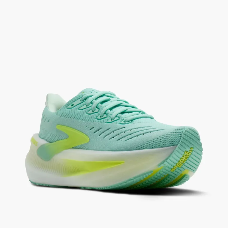 Brooks Women's Glycerin Max 2 Running Shoes in Yucca/Nightlife/White-3