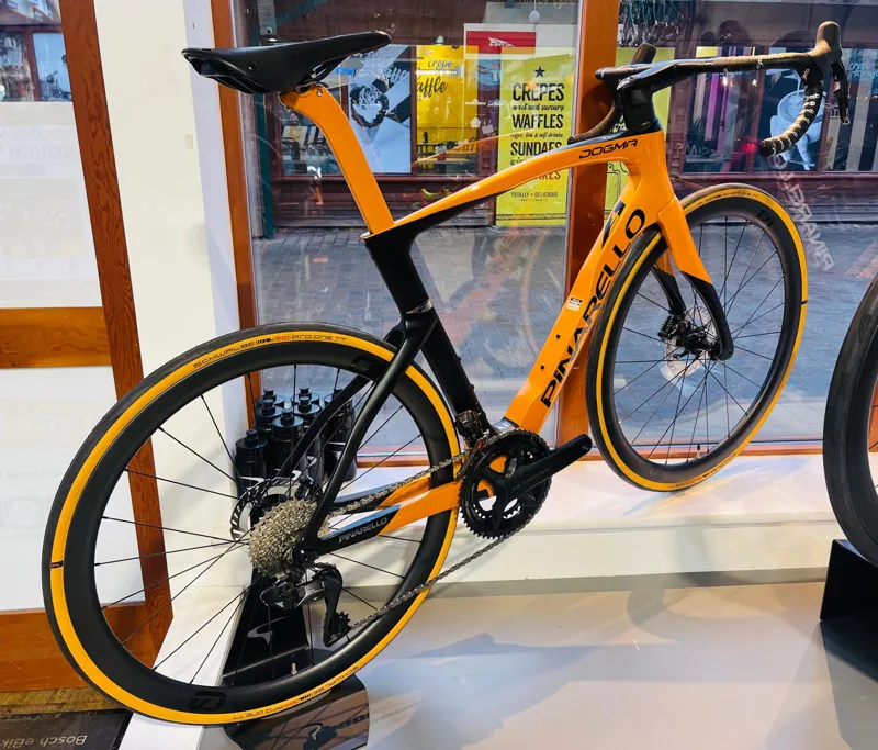 Pinarello Dogma F 56cm Ultegra Custom Build Road Bike - Electro Orange