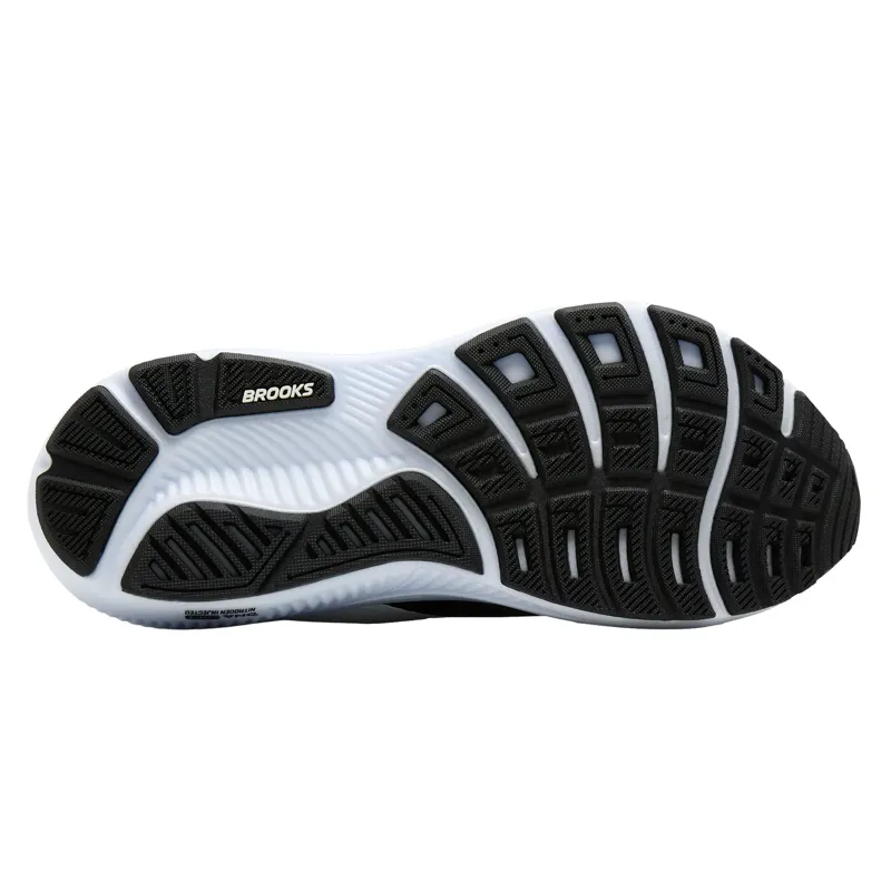 Brooks Men's Ghost 18 Running Shoes in Black/Grey/White-4