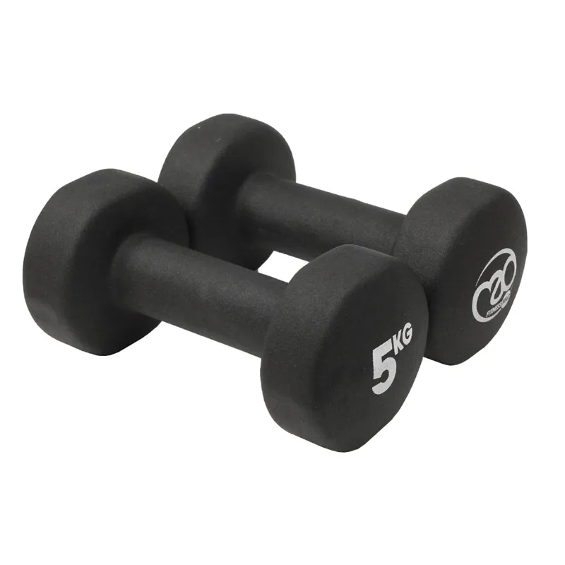 Fitness Mad 5KG Neo Dumbbells black