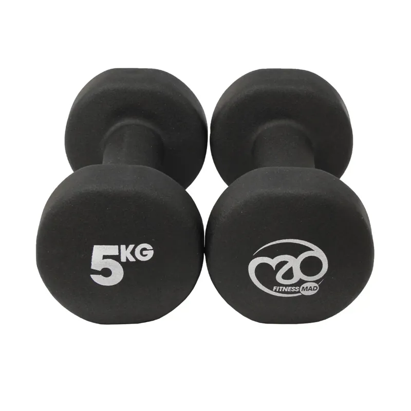 Fitness Mad 5KG Neo Dumbbells black-2