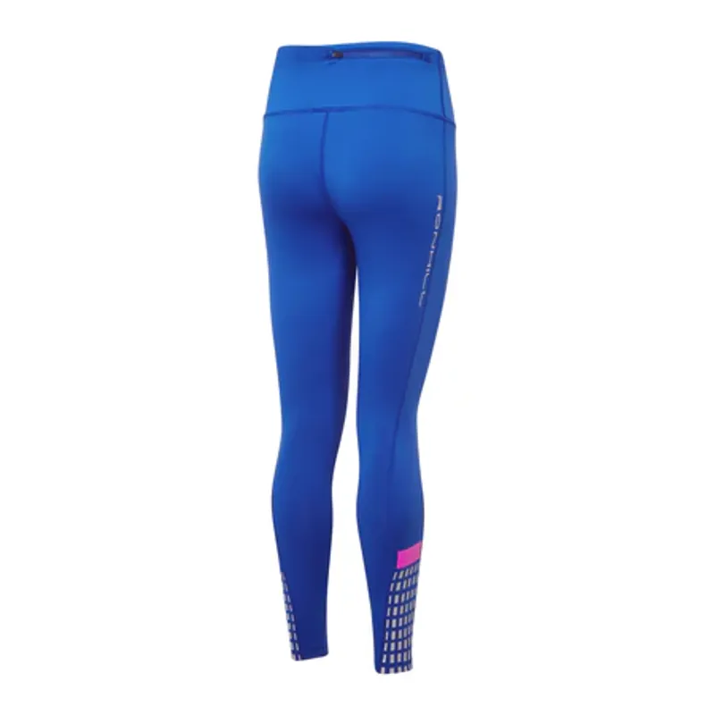 Ronhill Women's Tech Afterhours Tight/Leggings in Cobalt/Thistle/Reflect