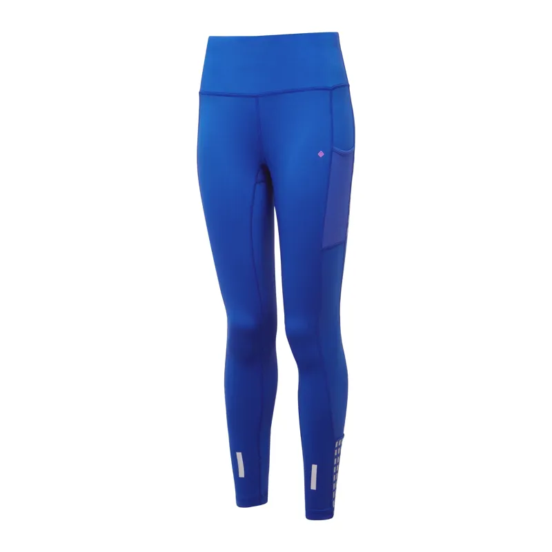 Ronhill Women's Tech Afterhours Tight/Leggings in Cobalt/Thistle/Reflect-1