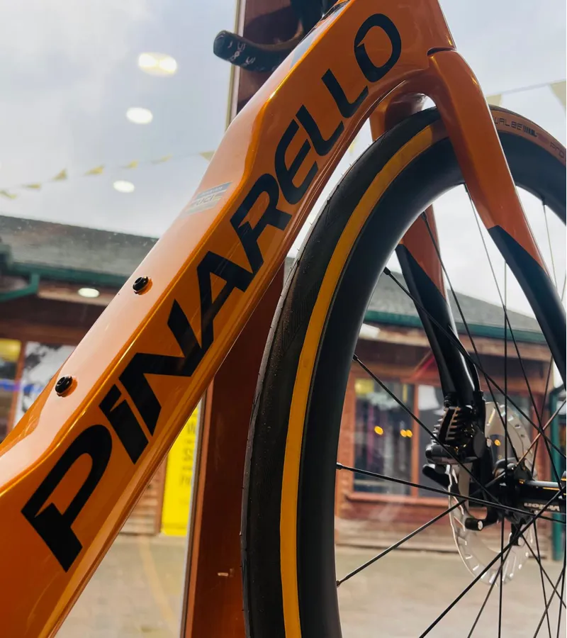 Pinarello Dogma F 56cm Ultegra Custom Build Road Bike - Electro Orange-5